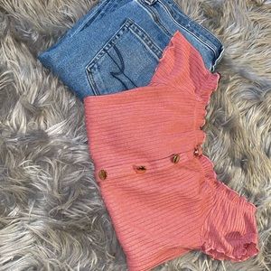 Off the shoulder top